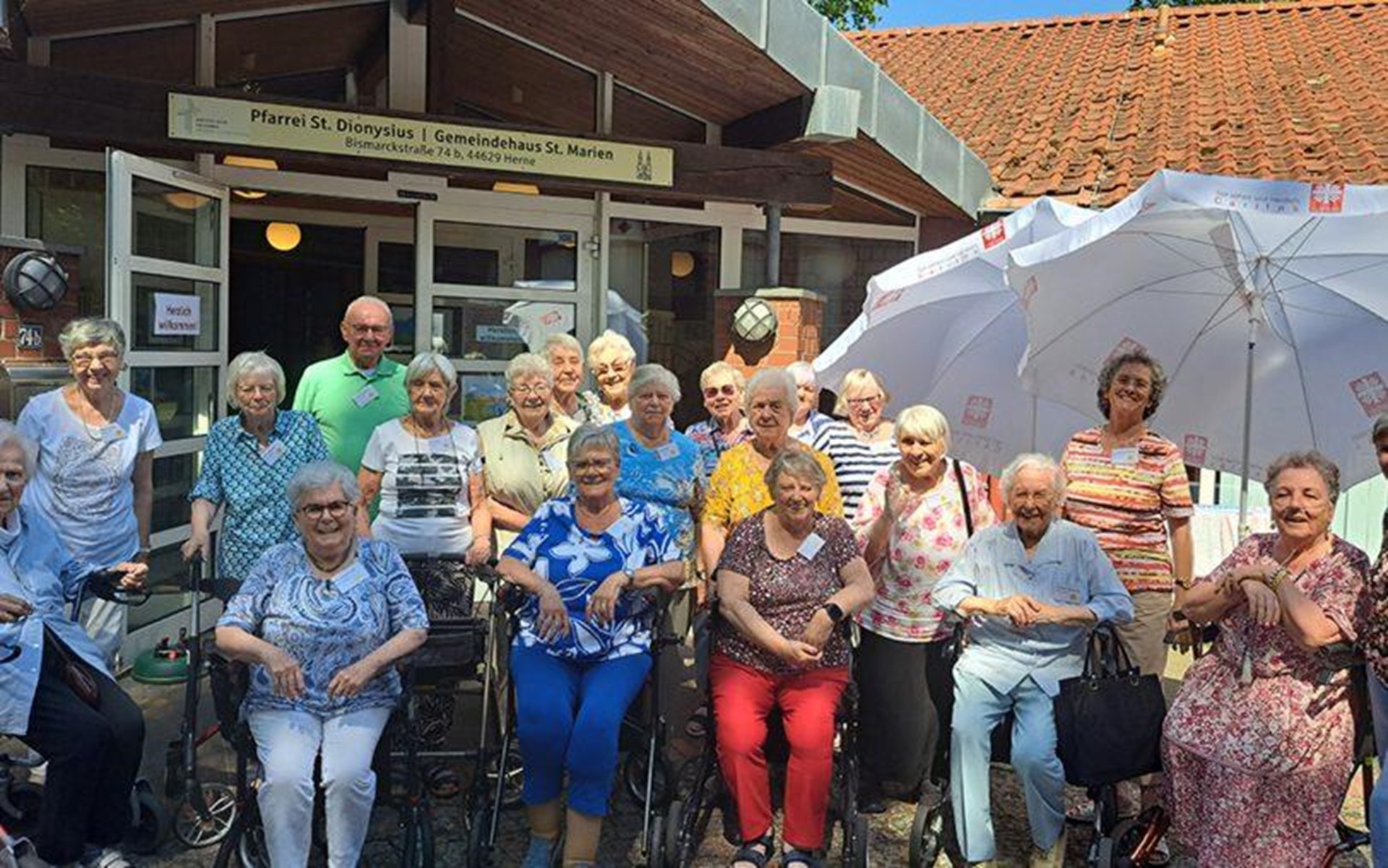 Eine Gruppe Senioren